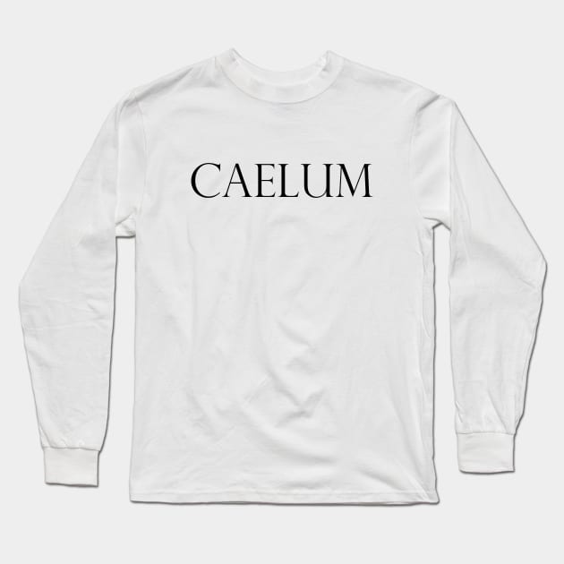 caelum Long Sleeve T-Shirt by VanBur